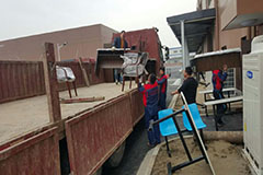 杭州工廠大型設(shè)備搬遷現(xiàn)場(chǎng)